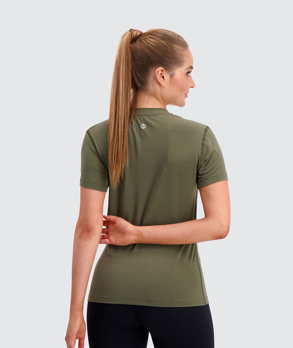 training tee#army green