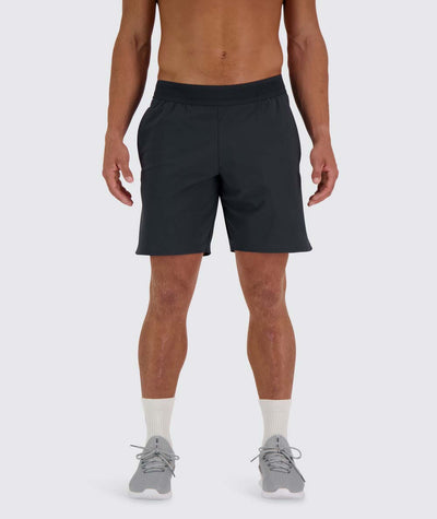 mens performance shorts#dark-grey